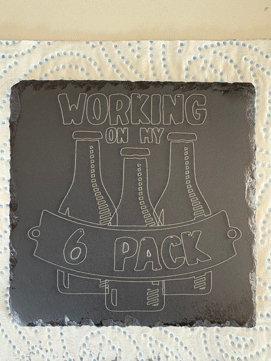 Slate Coaster - Drinks