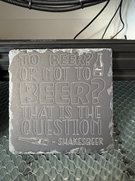 Slate Coaster - Drinks