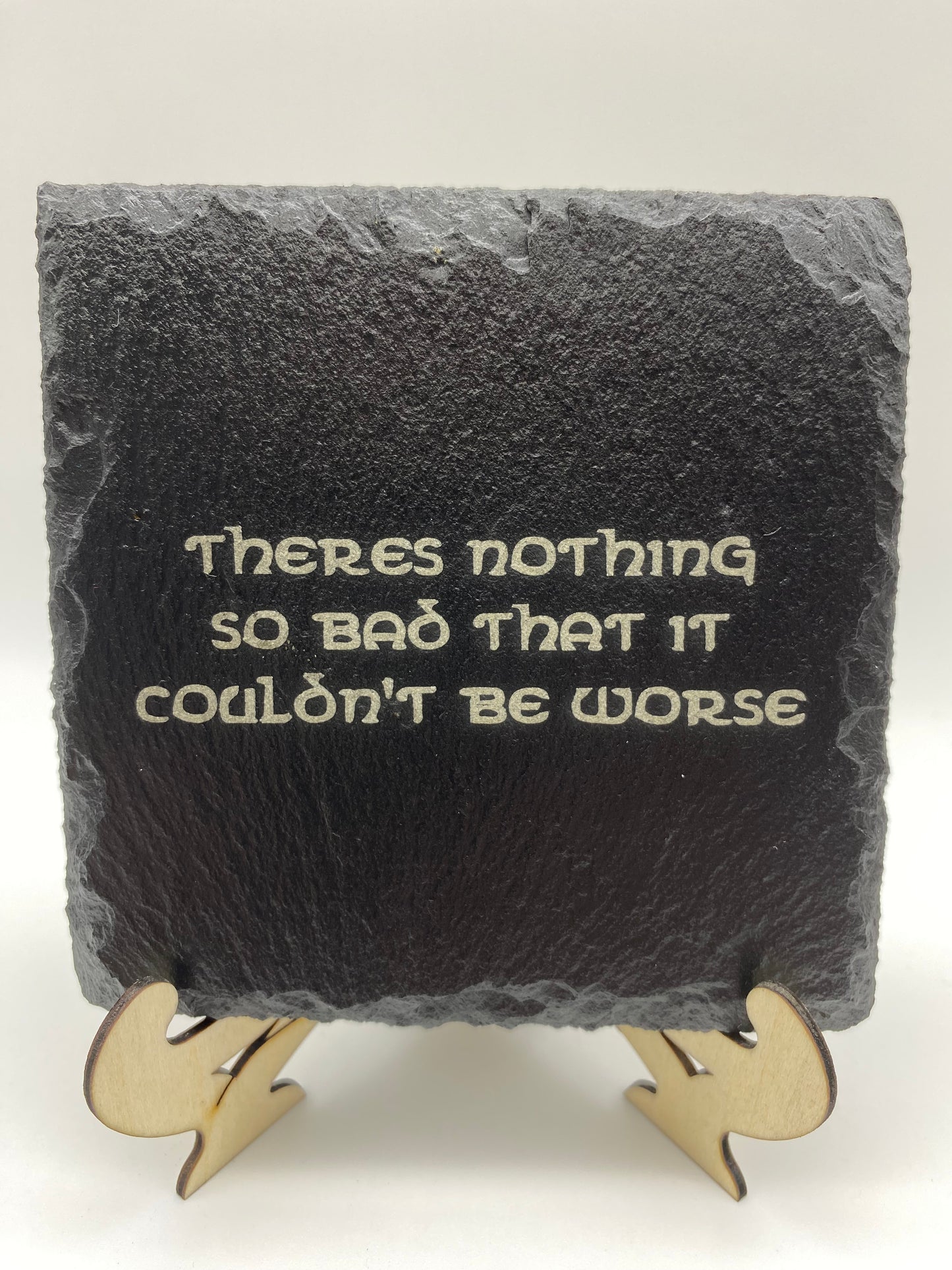 Slate Coaster - Irish Proverbs